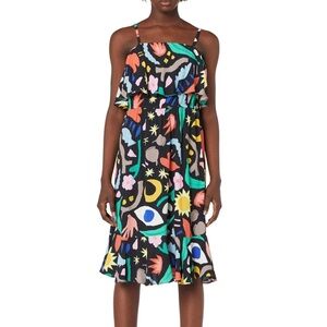 Gorman Ruffle Dress. Size AU 16, US 12.